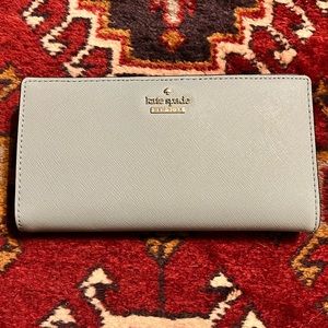 Kate Spade Wallet Baby Light Blue Billfold